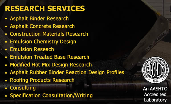 Asphalt Research Services California